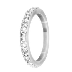 Серебряное кольцо с фианитами (К2Ф/092)