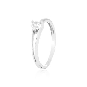 Серебряное кольцо с фианитами (К2Ф/037)