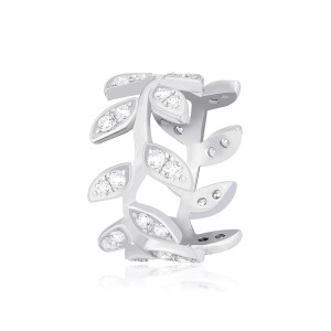 Серебряное кольцо с фианитами (К2Ф/426)