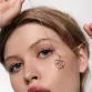 Срібна підвіска серце з різними фіанітами - Фото 1