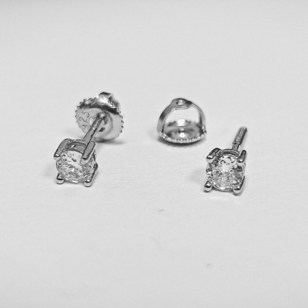 Серебряные серьги