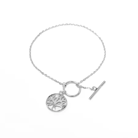 Серебряный браслет на руку Дерево жизни