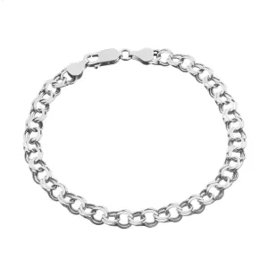 Серебряный браслет, гарибальди (913Р)