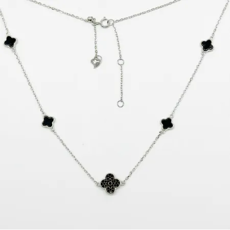 Срібне кольє в стилі 'Van Cleef & Arpels'