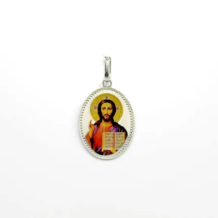 Серебряная подвеска 'Иисус Христос'