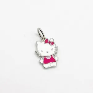 Серебряный подвес 'Hello Kitty'