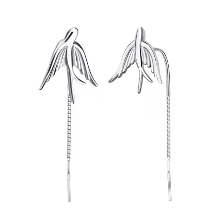 Срібні сережки протяжки