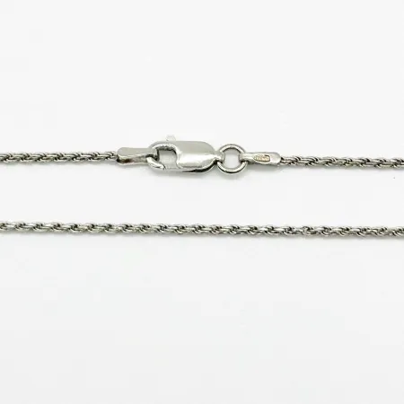 Срібний ланцюжок, плетіння Джгут