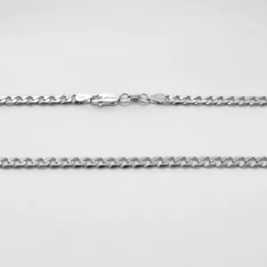 Срібний ланцюжок гурмет панцирь