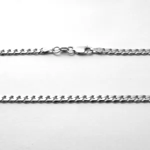 Срібний ланцюжок, плетіння Гурмет (Панцир)