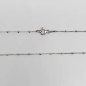 Срібний ланцюжок, плетіння Гурмет Гурмет з лазерними кубиками