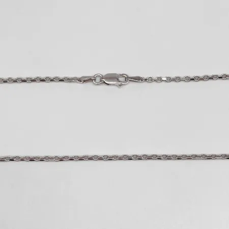 Срібний ланцюжок, плетіння Якір