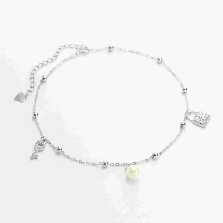 Браслет срібний декоративний якір