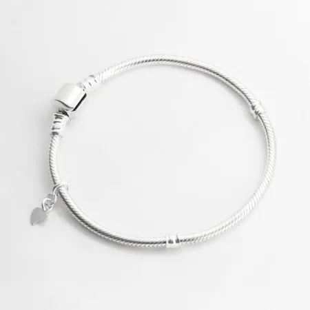 Серебряный браслет для шармов