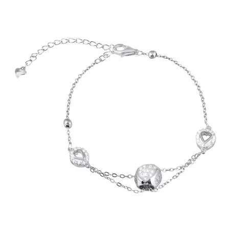 Срібний браслет на руку декоративний