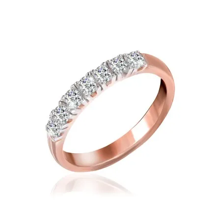 Срібна каблучка в позолоті з фіанітами