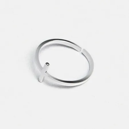 Серебряное кольцо фаланговое минимализм