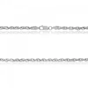 Срібний ланцюжок, плетіння Корд