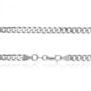 Срібний ланцюжок гурмет панцирь